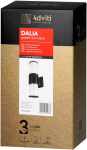 &Otilde;ue seinavalgusti Orno Dalia, 15W, E27, IP54, must v., 9 cm x 20 cm