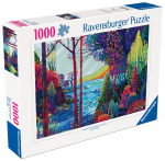 Pusle Ravensburger Indigo Forest, 50 cm x 70 cm, 1000 tk, mitmev&auml;rviline