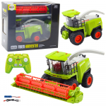 Rc kombain Lean Toys Farm, 1:24, roheline v./oranž v.