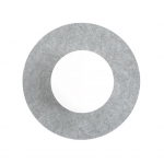 Valgusti seinale Emibig Calma K1, G9, 1 x 8 W, valge v./hall v., 20 x 20 cm