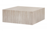 Kohvilaud Nordure Prizma, travertine v., 90 cm x 90 cm x 35 cm