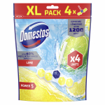 WC-puhasti-v&auml;rskendaja Domestos POWER5 Citrus, 1 l, 4 tk