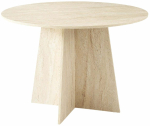 S&ouml;&ouml;gilaud Kalune Design Loop 943, travertine v., 80 cm x 80 cm x 75 cm