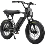 Elektriratas Macfox X1S, 20", 250 W, 13 Ah, must v.