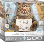 Pusle Eurographics Feline Felon 8500-5786, 48.89 cm x 67.63 cm, 500 tk, mitmev&auml;rviline