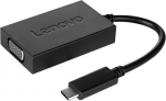 Adapter Lenovo USB-C to VGA VGA 15 pin female, USB C male