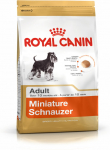 Kuiv koeratoit Royal Canin Miniature Schnauzer Adult, kanaliha, 3 kg