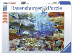 Pusle Ravensburger Underwater life 170272, 121 cm x 80 cm, 3000 tk, mitmev&auml;rviline