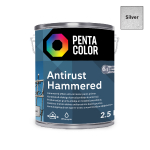 Emailv&auml;rv, universaalsed Pentacolor Anti Rust Hammered, l&auml;ikiv, 2.5 l, h&otilde;be