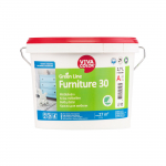 V&auml;rv, m&ouml;&ouml;bli jaoks Vivacolor Green Line Furniture 30, poolmatt, 2.7 l, valge v.