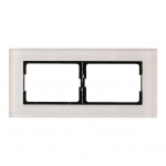 Kahene raam Vilma XP500, valge mattklaas v.