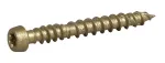 Puidukruvi, terrassidele Essve TX20, 4.8 x 55 mm, kollane v., 250 tk