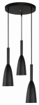 Valgusti rippuv Light Prestige Solin LP-181/3P BK 5907796368893, E27, 3 x 60 W, must v. / must v.