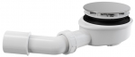 Klapp pesemiseks Besco Shower Tray Drain, valge v./kroom v.