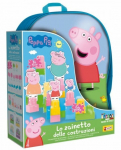 Klotsid Lisciani Blocks With Backpack Peppa Pig, 36 tk