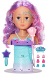 Nukupea koos tarvikutega Zapf Creation Baby born ister Styling Mermaid Head 830550, 27 cm, mitmev&auml;rviline