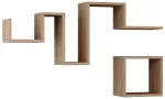 Seinariiul Kalune Design Follow 776HMS1707, tamm v., 45 cm x 20 cm x 116 cm