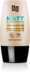 Vedel jumestuskreem Aa Make Up Matt & Smoothing, hele pruun v., 107 dark beige, 30 ml