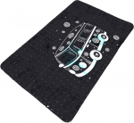 Vannitoa p&otilde;randamatt Foutastic Bus 359CHL4414, mitmev&auml;rviline, 100 cm x 80 cm