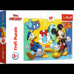 Pusle Trefl Mickey 18289T, 20 cm x 27 cm, 30 tk, mitmev&auml;rviline