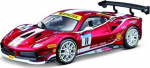 M&auml;nguasja v&otilde;idus&otilde;iduauto Bburago Ferrari 488 Challenge 26308, punane v.