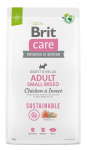 Kuiv koeratoit Brit Care Adult, kanaliha, 3 kg