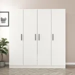 Riidekapp Kalune Design Kale 2186, valge v., 52 cm x 180 cm x 190 cm