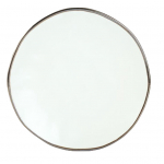 Taldrik magustoidu Domoletti Delux White, &Oslash; 21.8 cm, valge