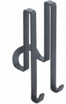 Nagid Metaltex Lava Origin, 50 mm x 60 mm x 140 mm, must v.