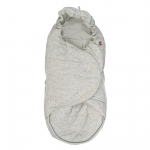 Talvine magamiskott beebile Lodger Cosy Toes Footmuff, hall, 100 cm x 50 cm