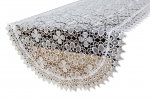 Piklik laudlina ovaalne Mariall G10-01, valge, 60 x 120 cm