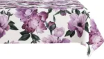 Laudlina ristk&uuml;likukujuline Mariall OM01-5, valge v./violetne v., 140 x 180 cm