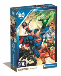 Pusle Clementoni DC Comics Justice League 35531, 49 cm x 36 cm, 500 tk, mitmev&auml;rviline