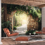 Fototapeet Artgeist Sunny Alley, 70 cm x 100 cm