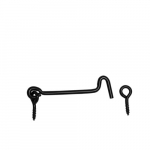 Konks Domax, must, 10 cm