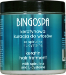 Juuksehooldusvahend BingoSpa Keratin Spirulina and L-Cysteine Treatment, 250 ml