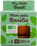 Taimekasvatuse komplekt Radis Et Capucine Growing Kit Organic Basil, pruun/roheline