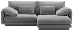 Nurgadiivan Micadoni Torino, helehall v., parem, 220 x 170 cm x 83 cm