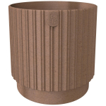 Lillepott Form Plastic Mika Cyli, plastik, &Oslash; 22 cm, pruun v.