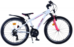 Laste jalgratas, fitness Volare XC Race 22562, valge v./roosa v., 24"