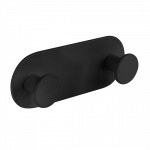 Konks Laveo Miri, 107 mm x 20 mm x 40 mm, must v.