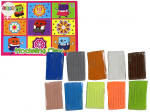 Plastiliini komplekt Lean Toys, mitmev&auml;rviline