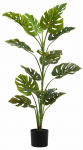 Kunsttaim potis, monstera Homla Tropical Zone, roheline v., 120 cm