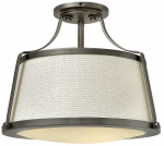 Valgusti lagi Elstead Lighting Charlotte, E27, 3 x 60 W, nikkel v.