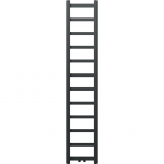 Veek&uuml;tte r&auml;tikuradiator Mexen Bolt, must v., 30 cm x 150 cm, 295 W