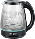 Elektriline veekeetja Brock WK 2405, 1.8 l, l&auml;bipaistev v./must v.