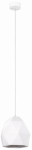 Valgusti rippuv Sollux Mint, E27, 1 x 15 W, valge v.