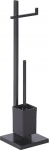 H&uuml;gieenitarvete alus Beliani Ulapes 312922, must v., 18 cm x 70 cm x 18 cm