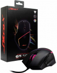 Juhtmega m&auml;nguhiir Nitrox GT-100 RGB (88884111), usb type-a, must v.