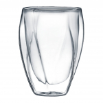 Topeltklaasiga klaaside komplekt Ambition Twist, l&auml;bipaistev v., 0.3 l